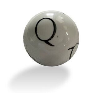 Ceramic ball with Q’s